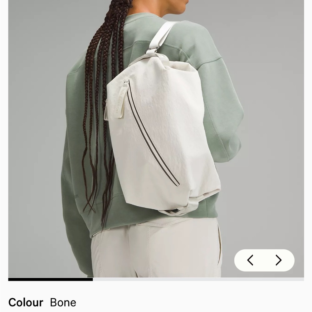 Lululemon Athletica Bone Duffel Bag